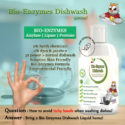 Super Owl Bio Enzymes Dishwash Liquid Detergent with Citrus Lemon